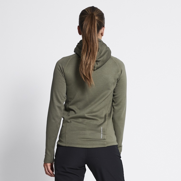 Functional hoodie "Vegby" Army Green